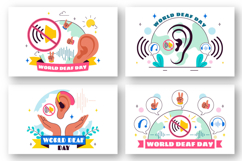 10 World Day of the Deaf Illustration Product Image 3