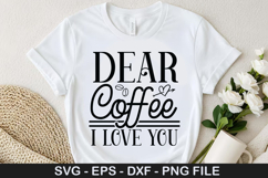 Valentine Coffee SVG Design - I love you more than the first Product Image 2