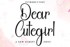 Dear Cutegirl Product Image 1