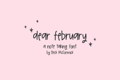 Dear February Sans Product Image 1