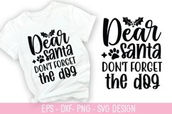 Christmas Dog SVG Bundle - Christmas Quotes SVG Design Product Image 5