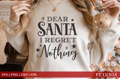 FUNNY CHRISTMAS QUOTE SVG BEING USED AS A FUNNY CHRISTMAS SHIRT PRINT
