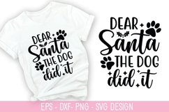 Christmas Dog SVG Bundle - Christmas Quotes SVG Design Product Image 7
