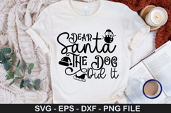 Christmas Dog SVG Design - Funny Pet Quotes Design Product Image 2