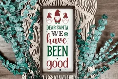 Dear santa we have been good SVG, Christmas SVG Design Product Image 3