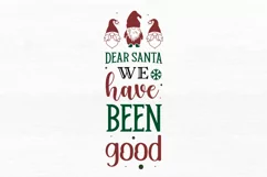 Dear santa we have been good SVG, Christmas SVG Design Product Image 2
