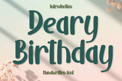 Deary Birthday Product Image 1