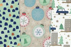 Hand drawn seamless holiday papers Product Image 2