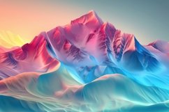 Mesmerizing Virtual Landscape Background Wallpaper Product Image 1