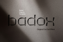 Debossed Concrete Logo Mockup Product Image 1