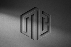 Debossed Concrete Logo Mockup Product Image 2