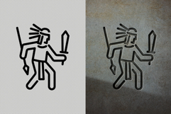 Debossed Stone Logo Mockup Product Image 4