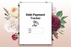 Debt Payment Tracker KDP Interior Product Image 2