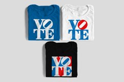 Vote Graphic Square SVG Design File Product Image 1