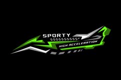 Decal sticker race sport wrap template design Product Image 1