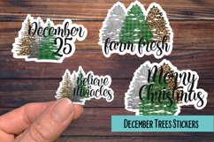 December Leopard Tree PNG Sticker Pack Product Image 1