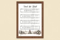 Christmas Carol Sheet Music, Christmas Sheet Music Printable Product Image 1