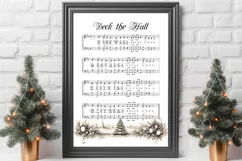 Christmas Carol Sheet Music, Christmas Sheet Music Printable Product Image 2