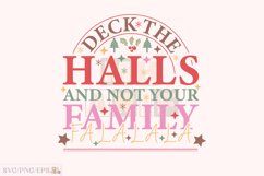 Funny Christmas Quotes SVG T-shirt Design Product Image 1