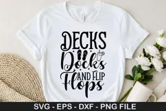 Lake Quotes SVG Design - I Love You to the Lake and Back Product Image 3