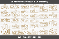 Wedding SVG Bundle, Bachelorette party SVG, Bride SVG Product Image 9
