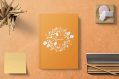 White Deco Wreaths | Hand-Drawn 4 Seasons Frames Calendar Product Image 5