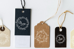 White Deco Wreaths | Hand-Drawn 4 Seasons Frames Calendar Product Image 6