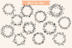 Deco Wreaths | Hand-Drawn 4 Seasons Frames Calendar Product Image 4