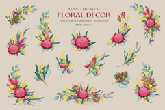 Australia Flora and Fauna Hand Drawn Illustration Set Product Image 12