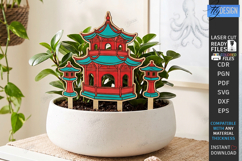 Decorative Plant Stakes Laser Cut Bundle | Garden Markers Product Image 2