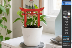 Decorative Plant Stakes Laser Cut Bundle | Garden Markers Product Image 5