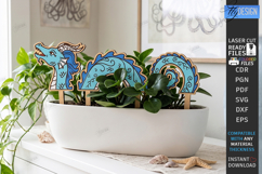 Decorative Plant Stakes Laser Cut Bundle | Garden Markers Product Image 6