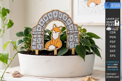 Decorative Plant Stakes Laser Cut Bundle | Garden Markers Product Image 7