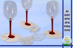 Wine Glass Tag - Heart Product Image 3