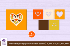 decorative-3d svg-paper cutting-shadow box-papercut file-3d layered-heart svg-heart shadow box-