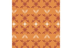 Decorative abstract ethnic oriental indonesian batik pattern Product Image 1