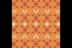 Decorative abstract ethnic oriental indonesian batik pattern Product Image 2