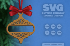 Decorative Arabesque Ornament Christmas Lasercut Product Image 4