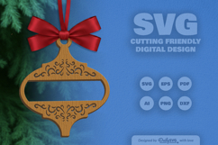 Decorative Arabesque Ornament Christmas Lasercut Product Image 5