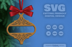 Decorative Arabesque Ornament Christmas Lasercut Product Image 7