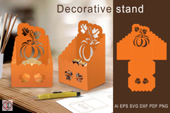 Decorative autumn stand/box. Paper crafts Product Image 1