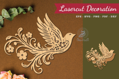 Decorative Bird Lasercut Decoration Product Image 1