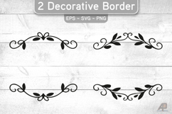 Decorative Circle Borders SVG PNG Product Image 1