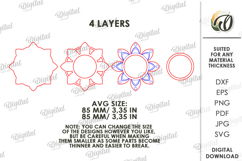 Decorative Candle Holder Laser Cut. Tealight Holder SVG Product Image 2