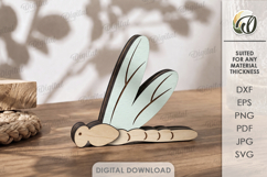 Decorative Animals Stands Bundle Laser Cut. Home Decor SVG Product Image 9