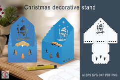 Decorative Christmas stand/box. Paper crafts Product Image 1