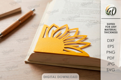 Decorative Corner Bookmarks Bundle Paper Cut. Bookmark SVG Product Image 11