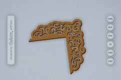 Decorative Door Corner SVG Product Image 1