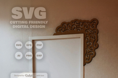 Decorative Door Corner SVG Product Image 3