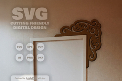 Decorative Door Corner SVG Product Image 3